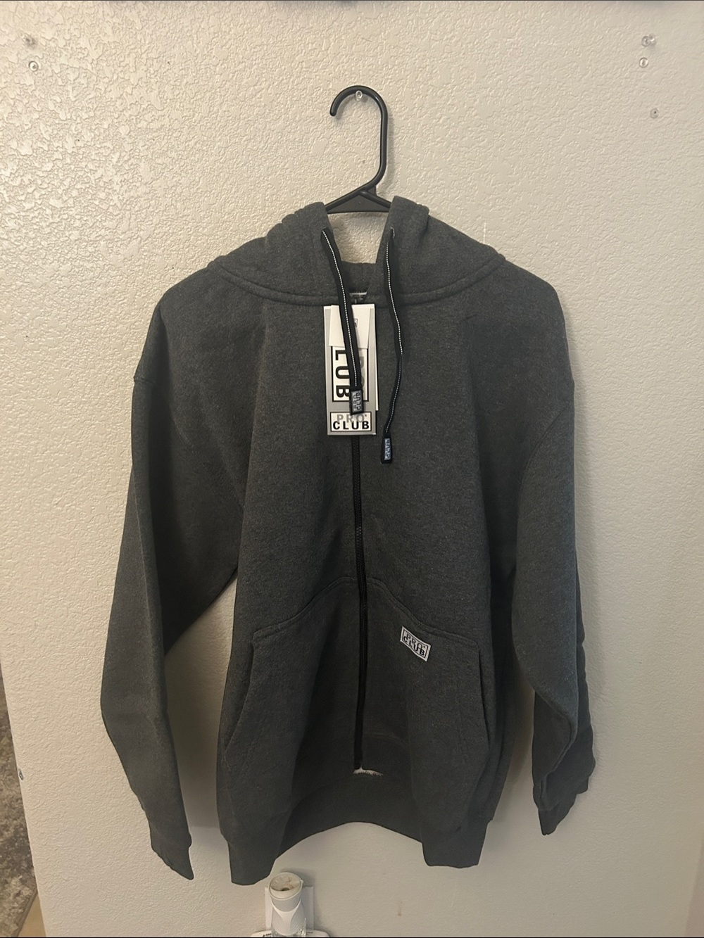 Grey Pro Club Hoodie